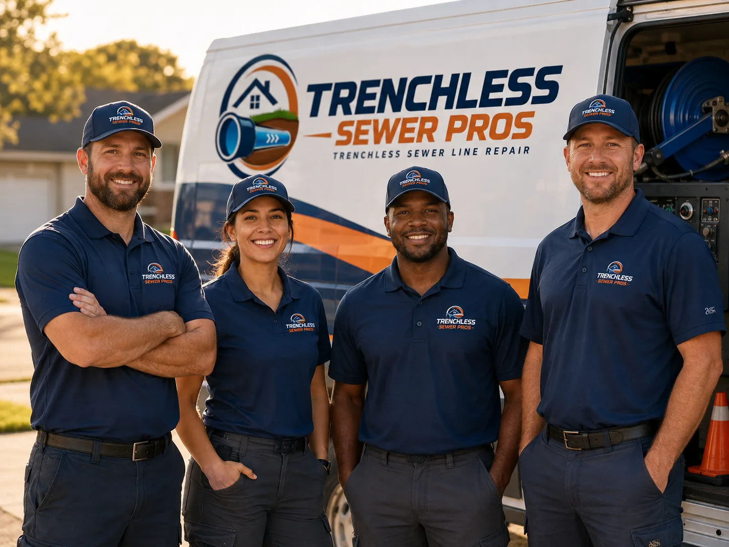 Trenchless Sewer Repair company in Wickett, TX
